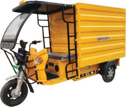 Bahubali E-Rickshaw Closed Body Loader