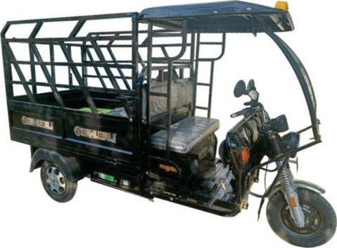 Bahubali E-Rickshaw Military Loader