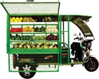 Bahubali E-Rickshaw Vegetable Van