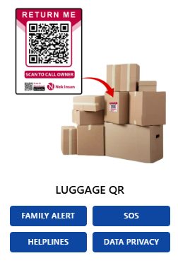Luggage Safety QR
